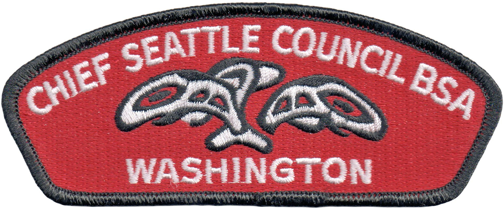 Cascade District 2013 Camporee patch Chief Seattle Council 