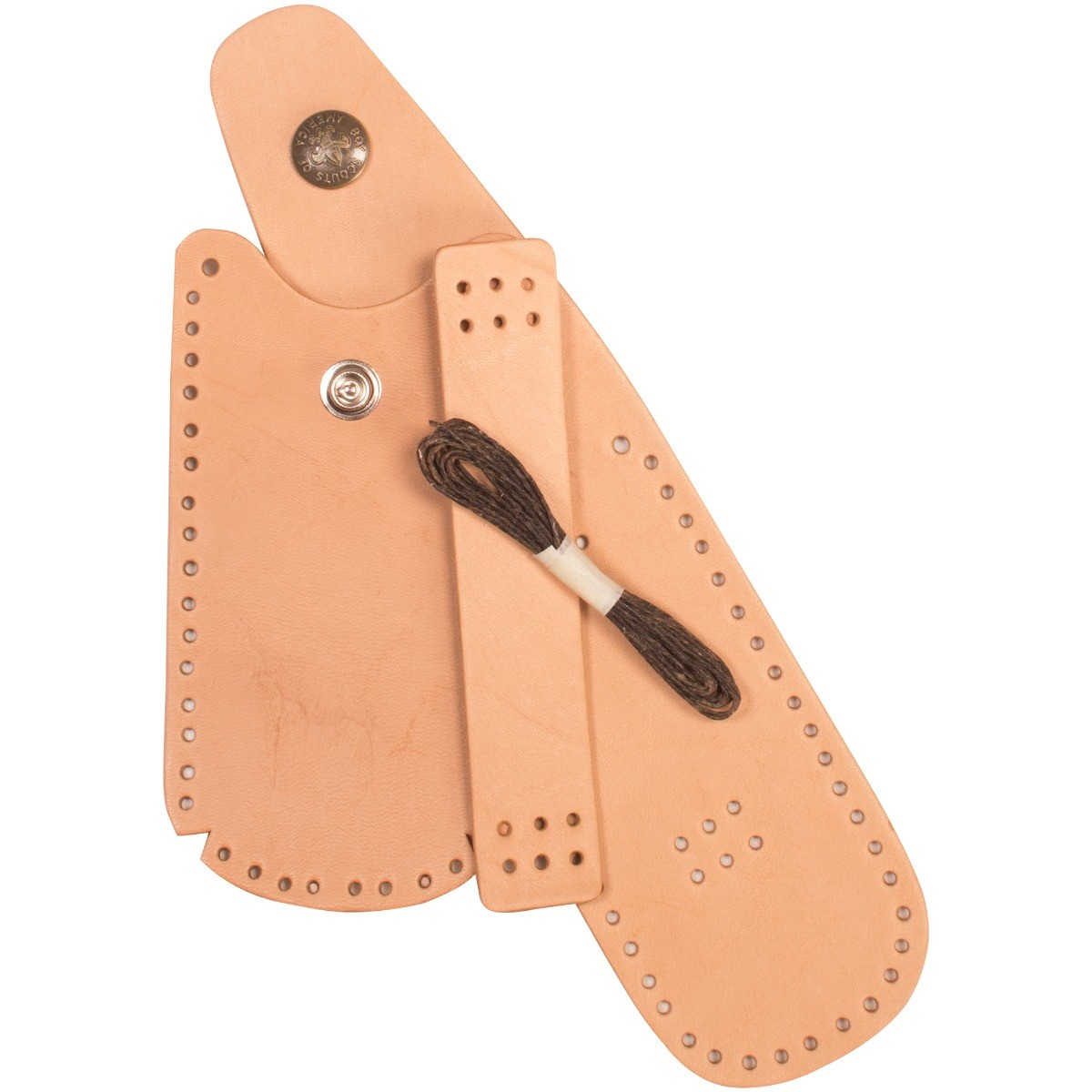 Leatherwork All in One Merit Badge Knife Sheath Craft Kit - BSA CAC Scout  Shop