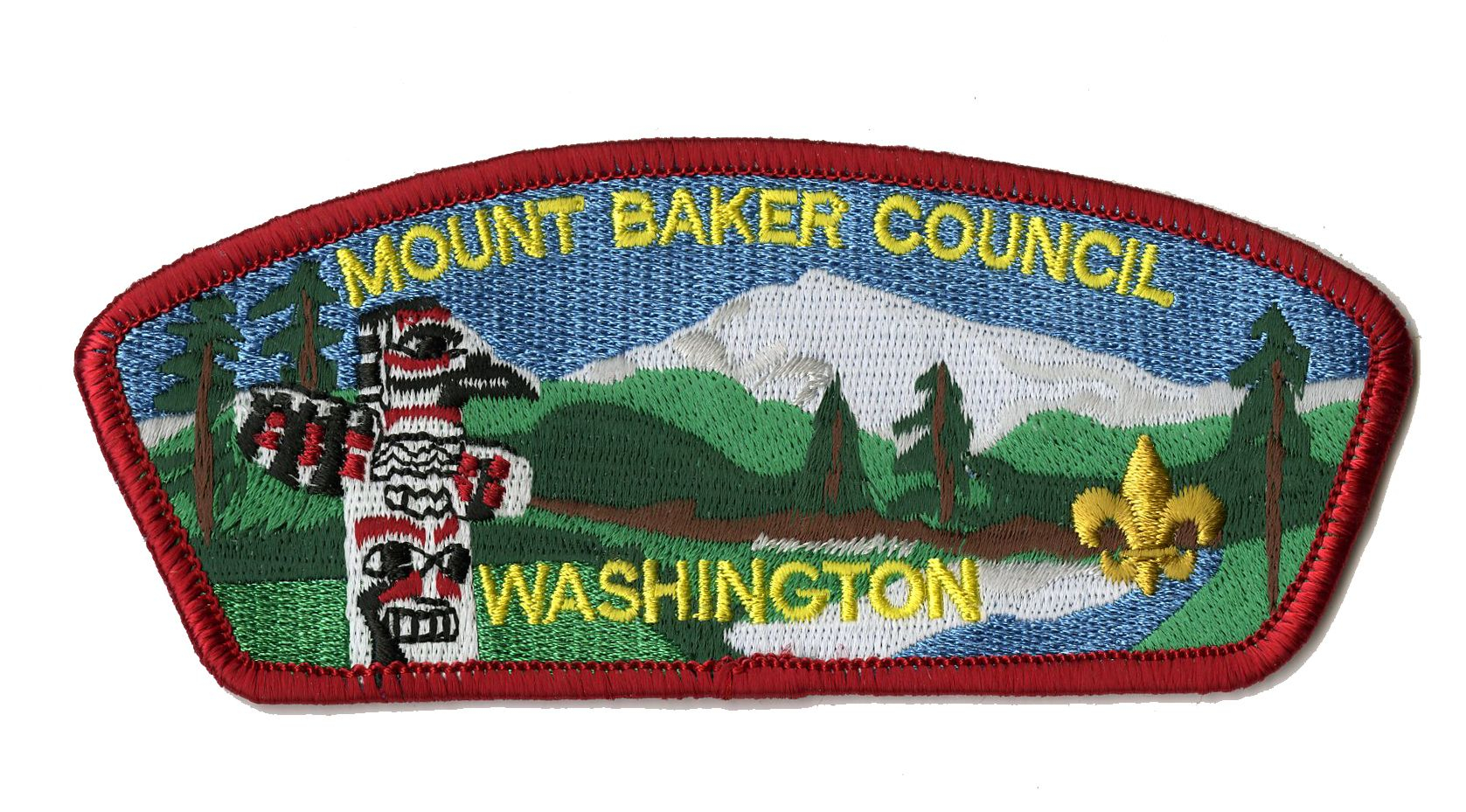 BSA Boy Scouts 3"x3" Embroidered Patch Hart Scout Reservation Phila Council 