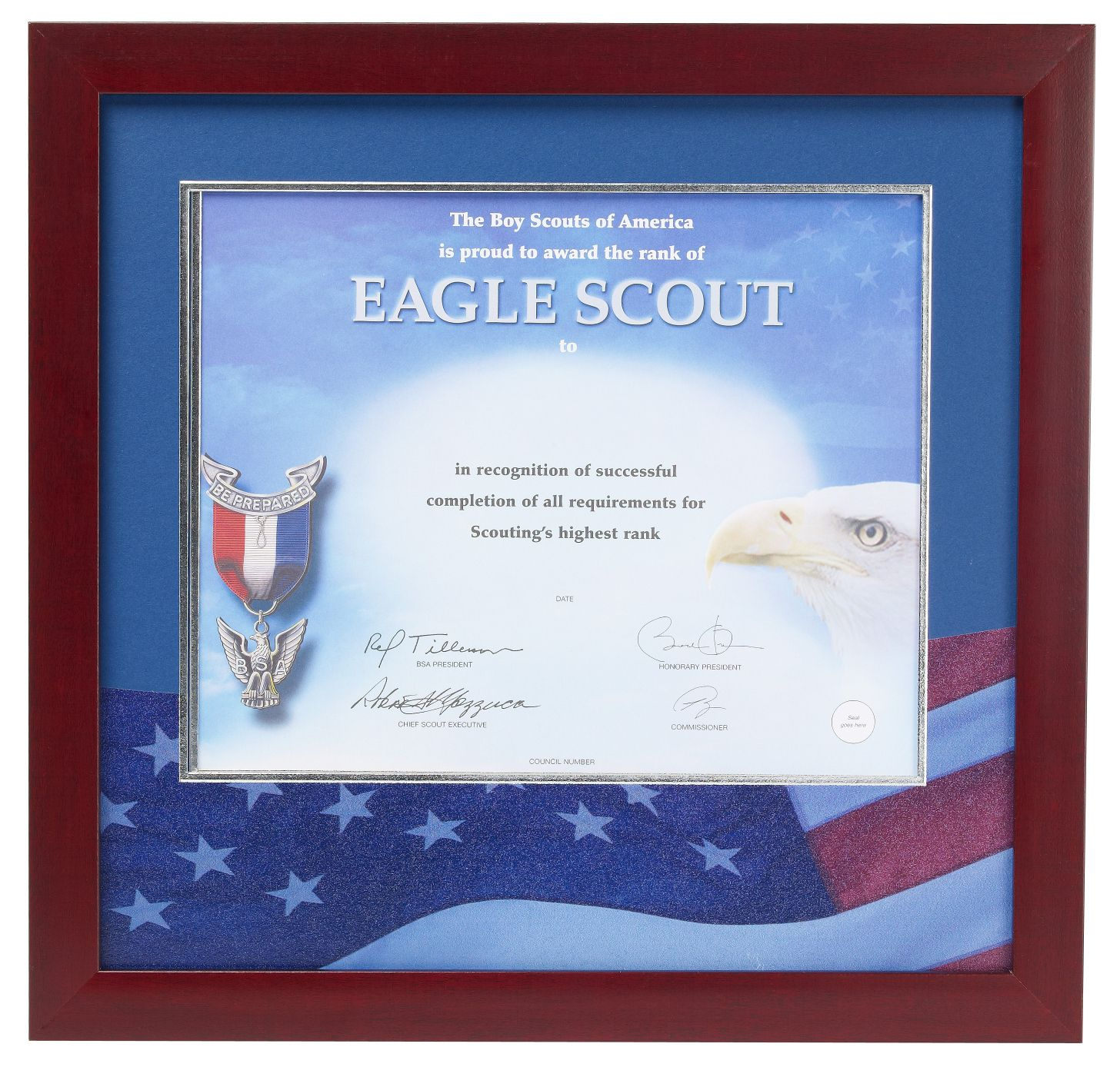 Allied Frame 8x10 Eagle Scout Picture Frame 