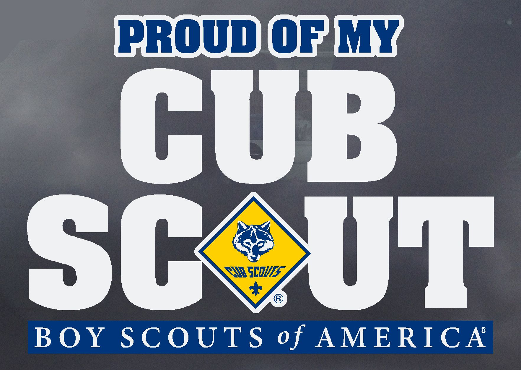 Proud of my Eagle Scout BUMPER STICKER VINYL DECAL SCOUTING BOYS LIFE BSA CUB 