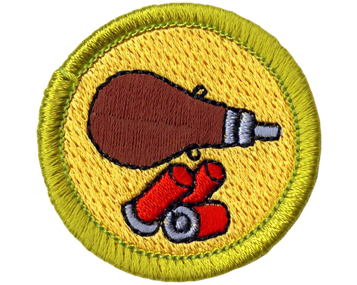 Shotgun Shooting Merit Badge Emblem | Boy Scouts of America