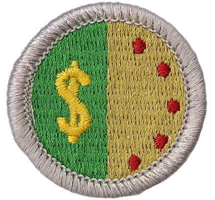 Boy Scout Type H Discontinued BSA Personal Finances Merit Badge 