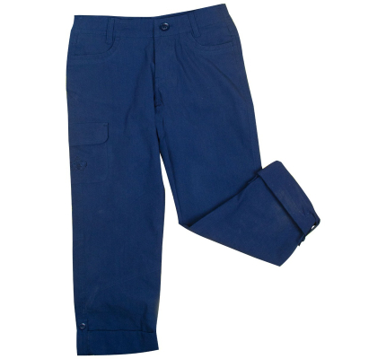 Cub Scout Girls' Roll-Up Uniform Pants, Navy | Boy Scouts Of America