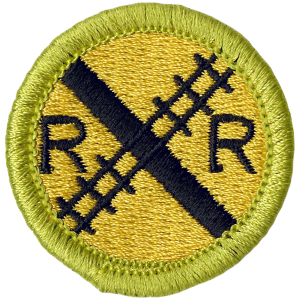 BSA RABBIT RAISING Merit Badge Type H PLASTIC BACK  A00057 1972-2002 