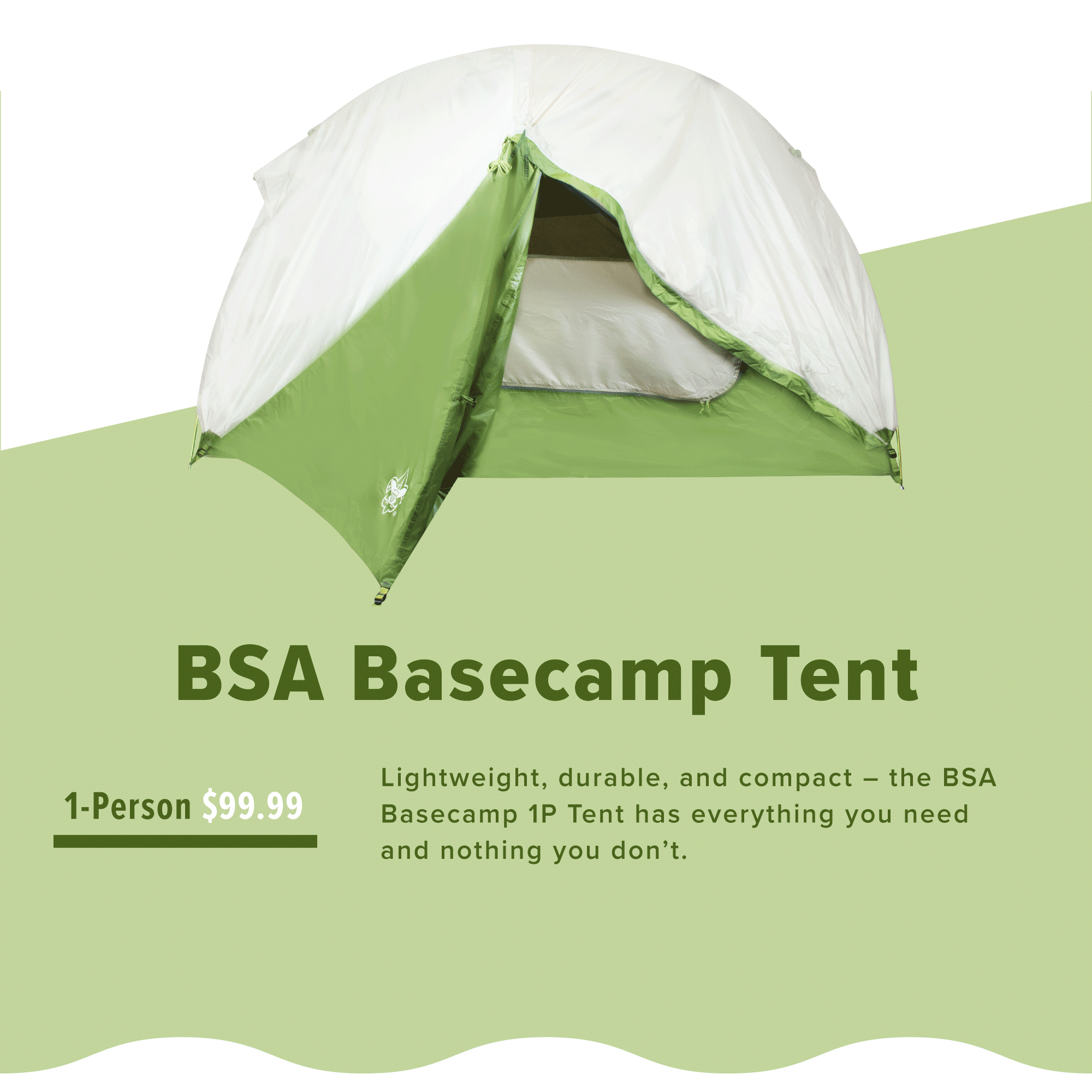 BSA Basecamp 1 Person Tent