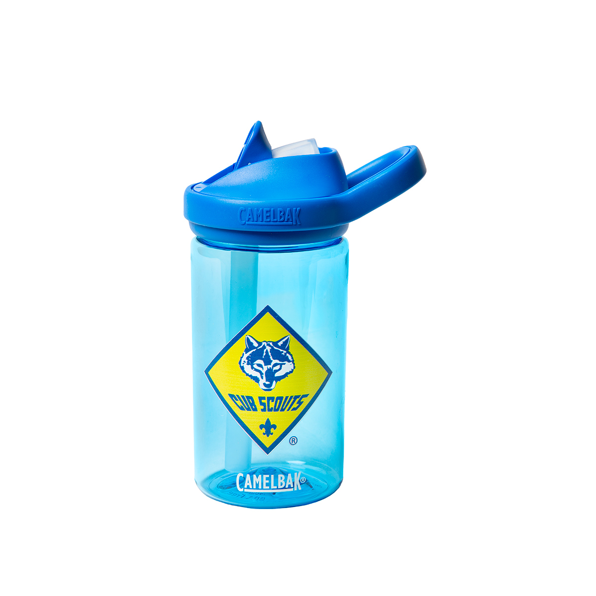 CameBak Eddy+ 14oz Tritan Renew Kids' Water Bottle - True Blue