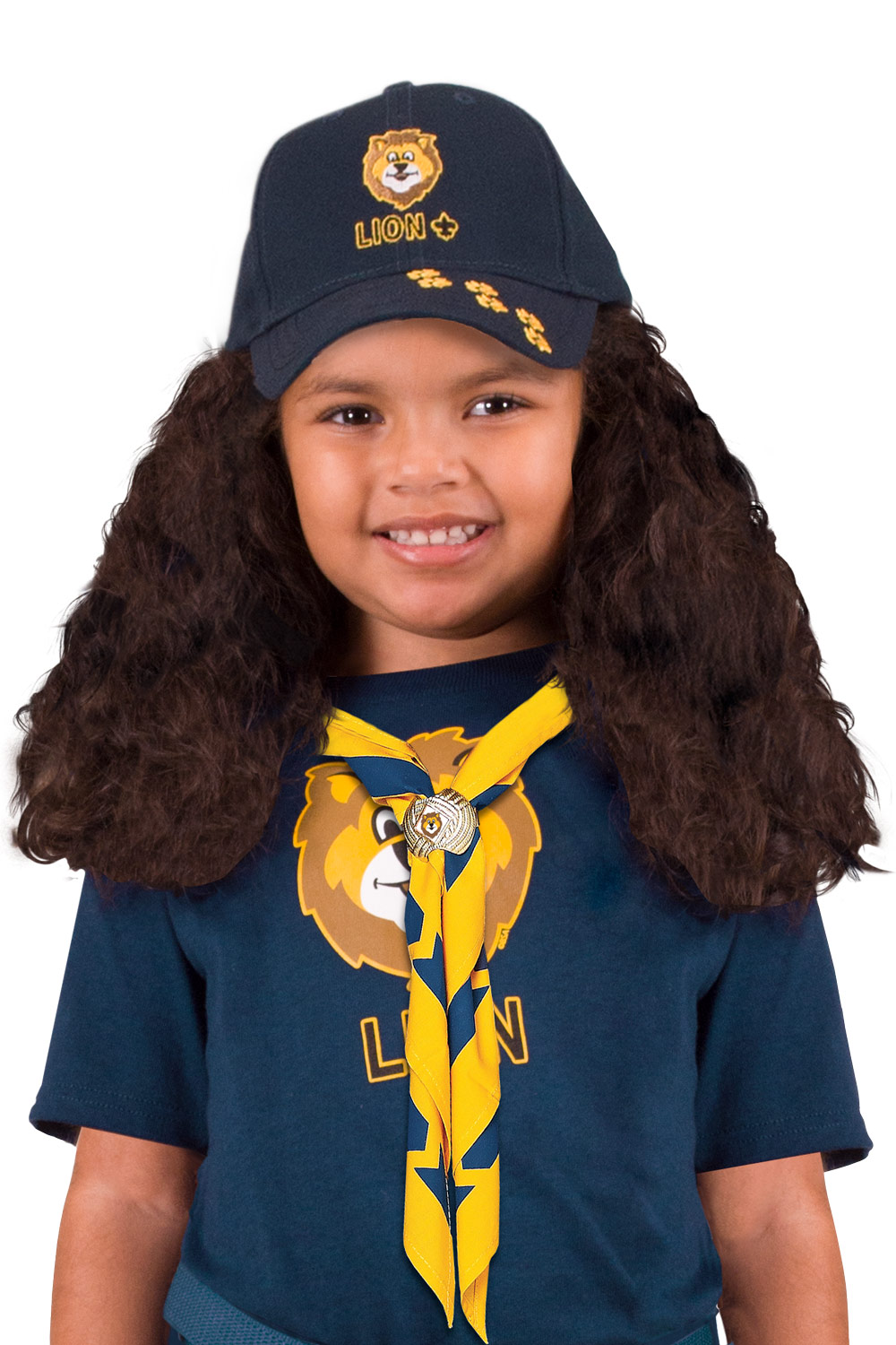 Cub Scout Lion Rank Uniform Cap, Adjustable