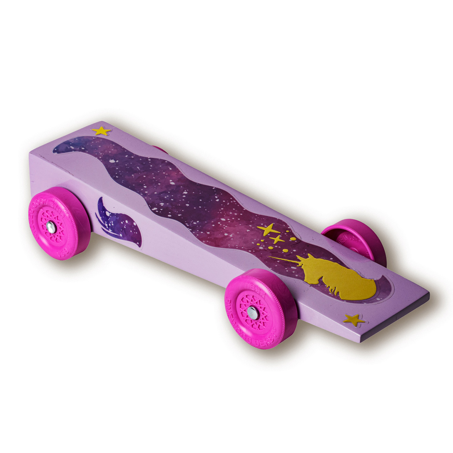 Pinewood Derby Decals and Body Skins 